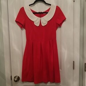 ModCloth Red Annie dress